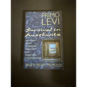 Survival in Auschwitz Primo Levi Paperback Touchstone Holocaust Memoir 1996